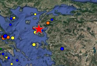 Σεισμός 5,3 Ρίχτερ ανοιχτά της Λέσβου - Σείεται η γη!  