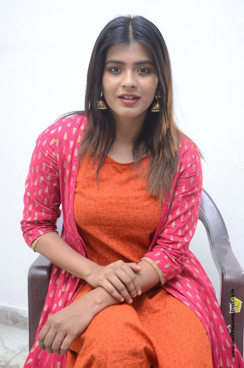 Hebah Patel at Angel movie Interview