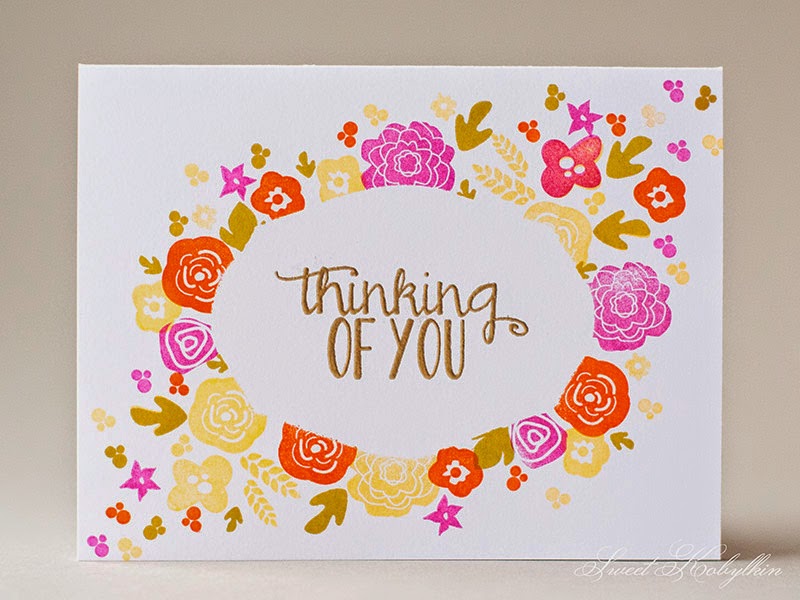Greeting Cards with Mini Blooms from Papertery Ink by Sweet Kobylkin