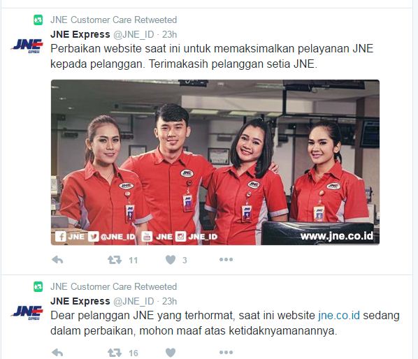 Resi Jne Tidak Ditemukan Dan Tidak Bisa Di Tracking