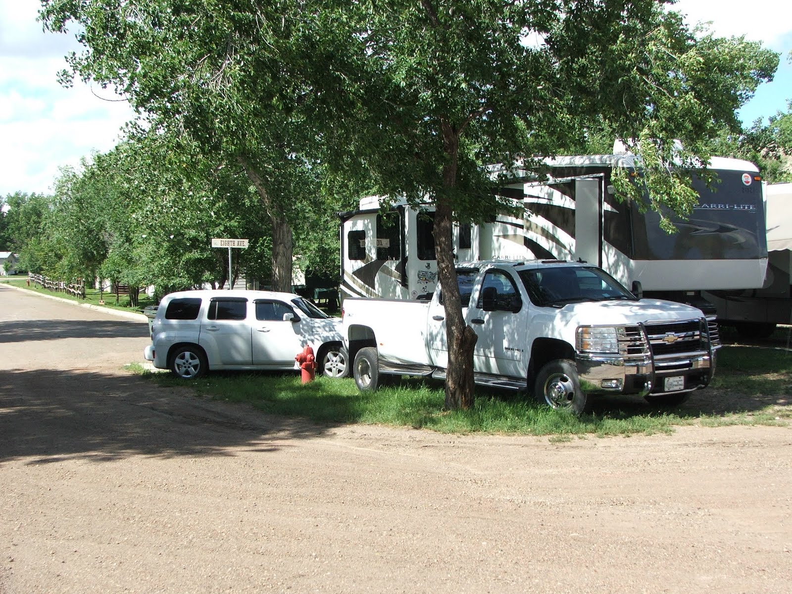 Bob and Linda's RV Travels Red Trail RV Park, Medora ND