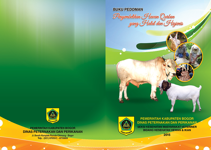 Contoh Desain Cover Buku Pedoman Penyembelihan Hewan