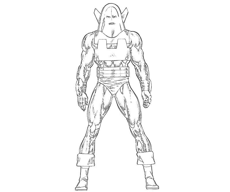 ultimate alliance coloring pages - photo #47