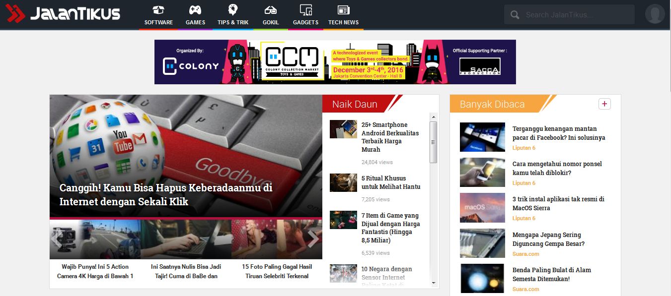 Tentang Jalan Tikus Yang Saat ini Sedang Populer di Dunia Software dan