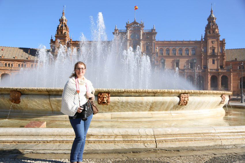 Plaza de España in Sevilla Plaza de España in Sevilla