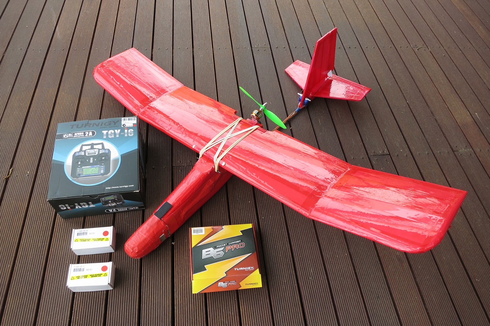 Newton Airlines First RC plane and RC gear