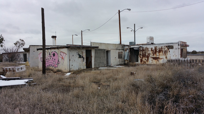Twin Arrows Trading Post Abandoned in Arizona