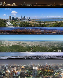 Панорамные виды городов