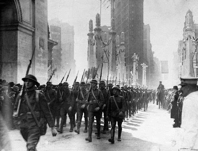 Madison Square, New York City, 1918