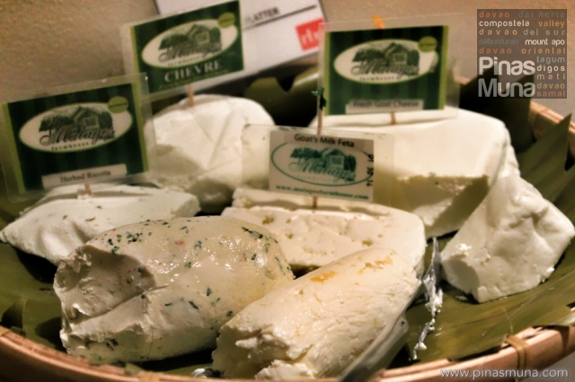 Assortment of Malagos Cheeses