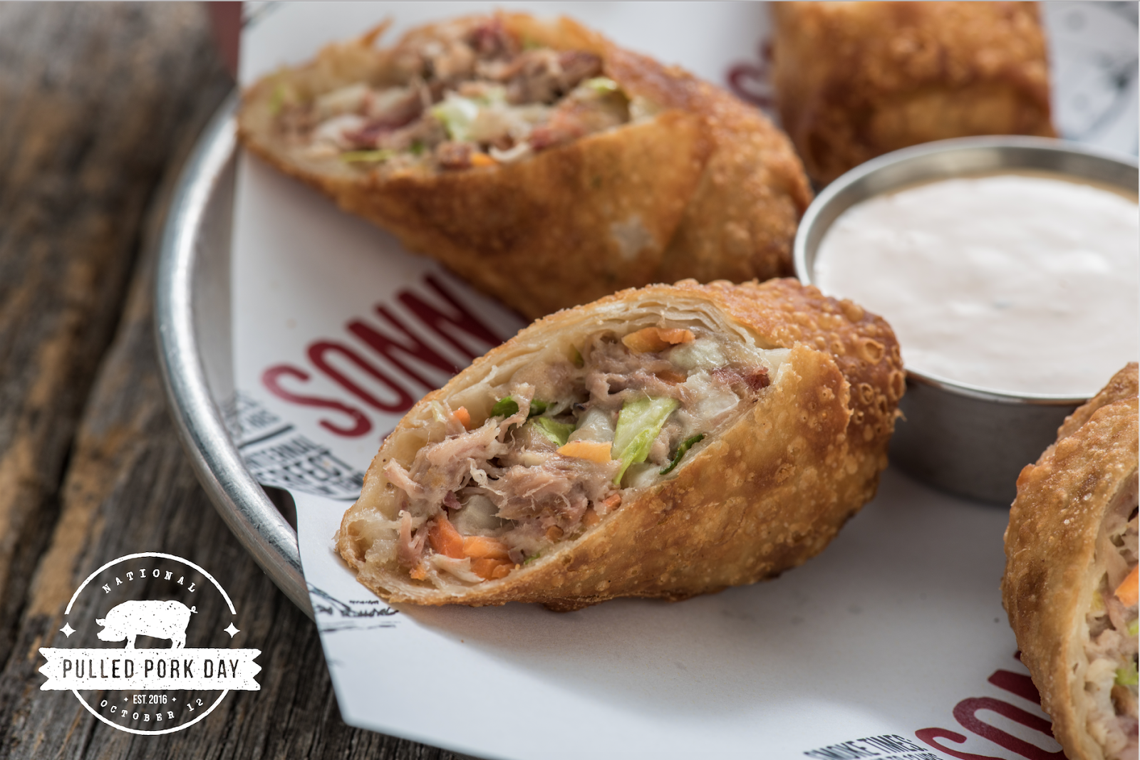 Man Up Tales of Texas BBQ™ Sonny's BBQ "National Pulled Pork Day