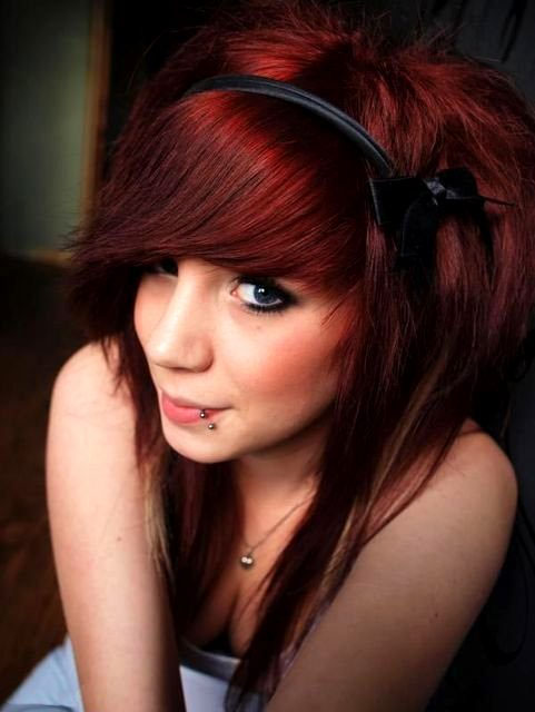 Fashion Hairstyles How To Style Emo Hair For Girls