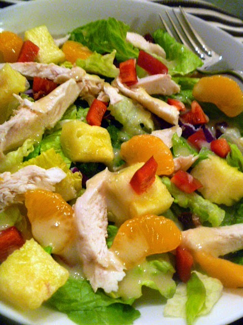 Slice of Southern: Caribbean Chicken Salad