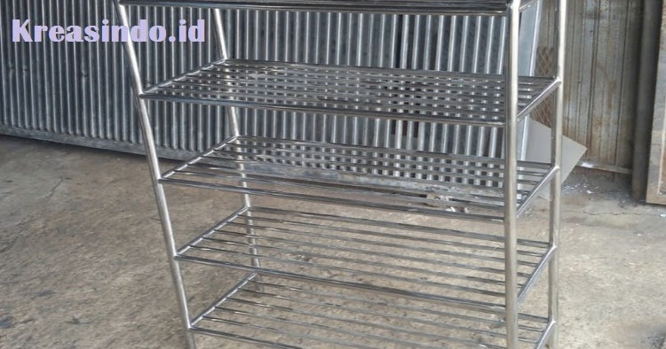 Harga Jasa Pembuatan Rak Sepatu Stainless Terbaru Murah
