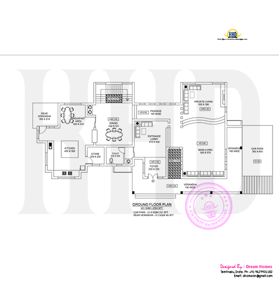 Ground floor plan