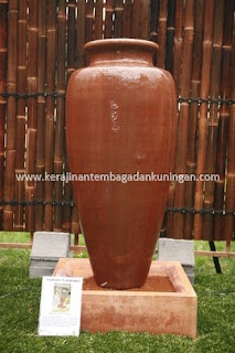 Kerajinan Guci / Gentong Tembaga Kuningan Murah