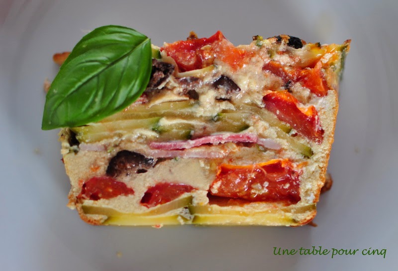 Une table pour cinq Terrine de légumes