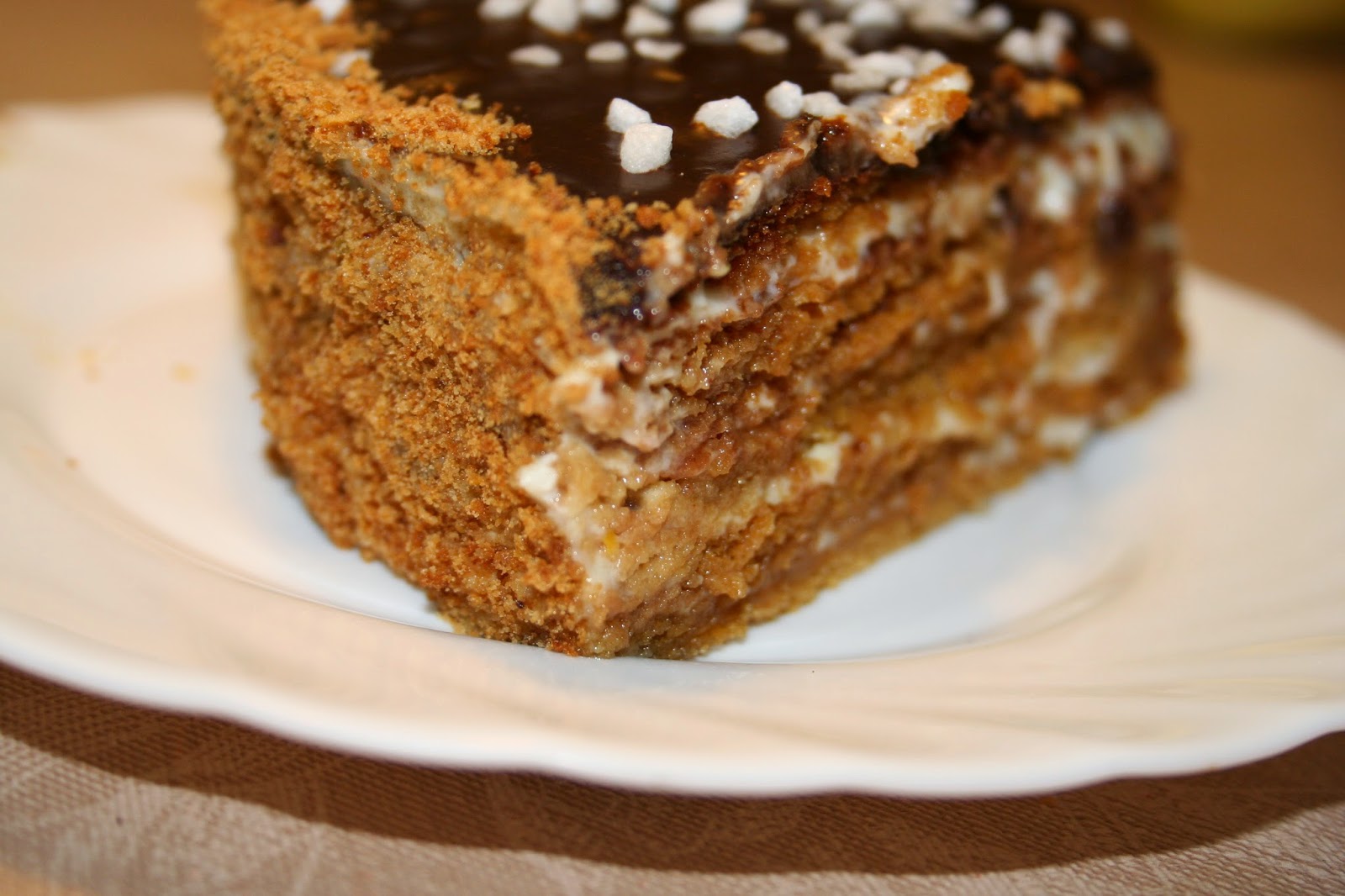 Cooking in Latvia Honey Cake My Favorite Cake