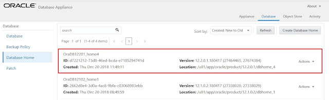 oda09 Instalando um novo Database Home no Oracle Database Appliance X7 2 S