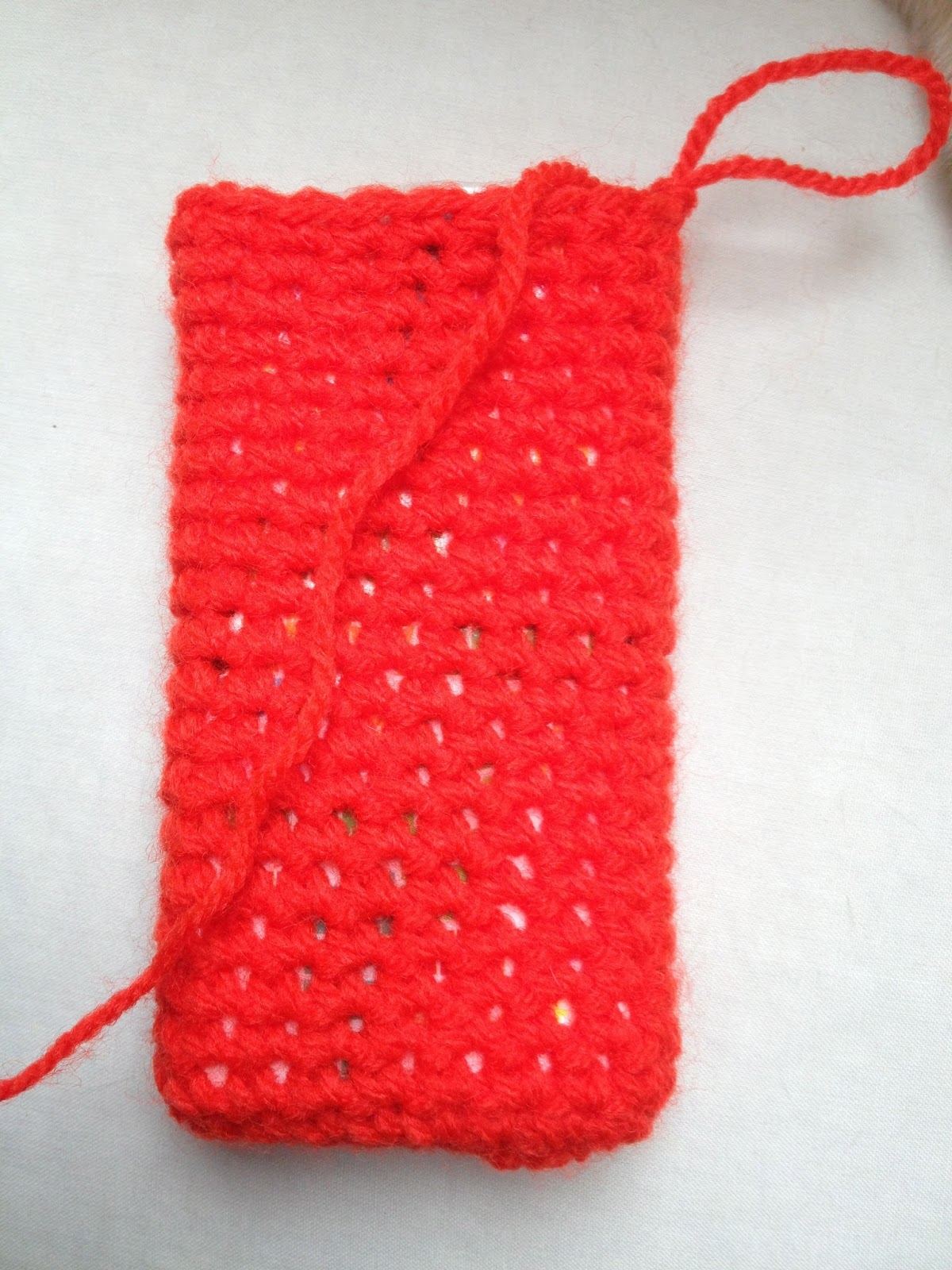 Mum's Simply Living Blog Crochet Pocket Travel Tissue Holder