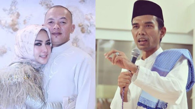 Ustad Somad Bacakan Do`a, Mendiang Kakak Syahrini Meneteskan Air Mata