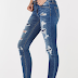 Stylin' Distressed Skinny Jeans - NECESSARY CLOTHING