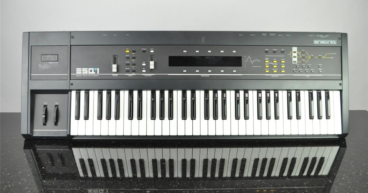 MATRIXSYNTH ENSONIQ ESQ 1 Digital Wave Synthesizer SN 29635D