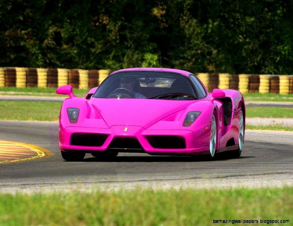 Pink Ferrari Enzo