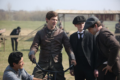 Michie Huisman and Bug Hall in Harley and the Davidsons