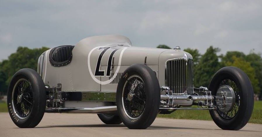 Just A Car Guy: 1931 Miller V16 Racer - The only V16-engined Miller