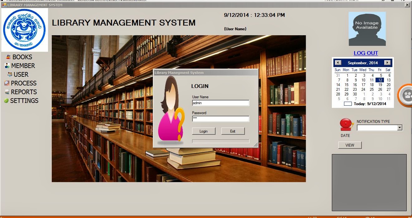 My Student Projects: LIBRARY MANAGEMENT SYSTEM
