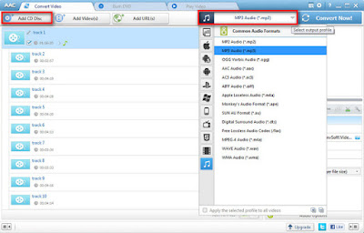 How to Convert CD to MP3 and Upload CD Files to Spotify with Any Audio Converter