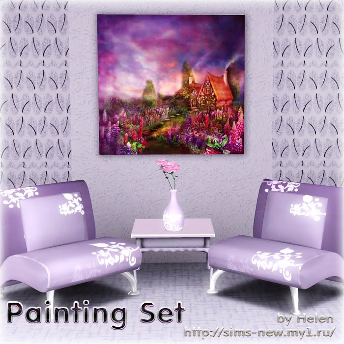 Helensims TS3 Painting Set