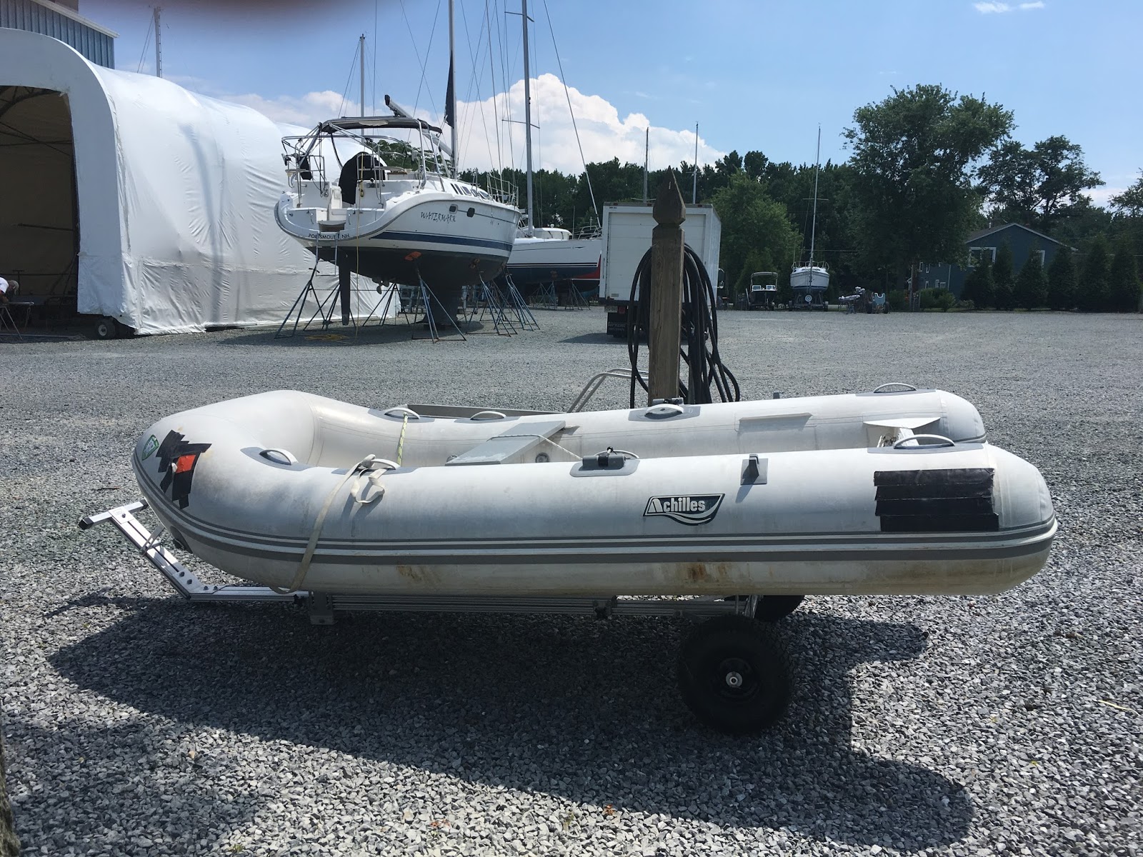 Dingy Dinghy and Other Dirty Work