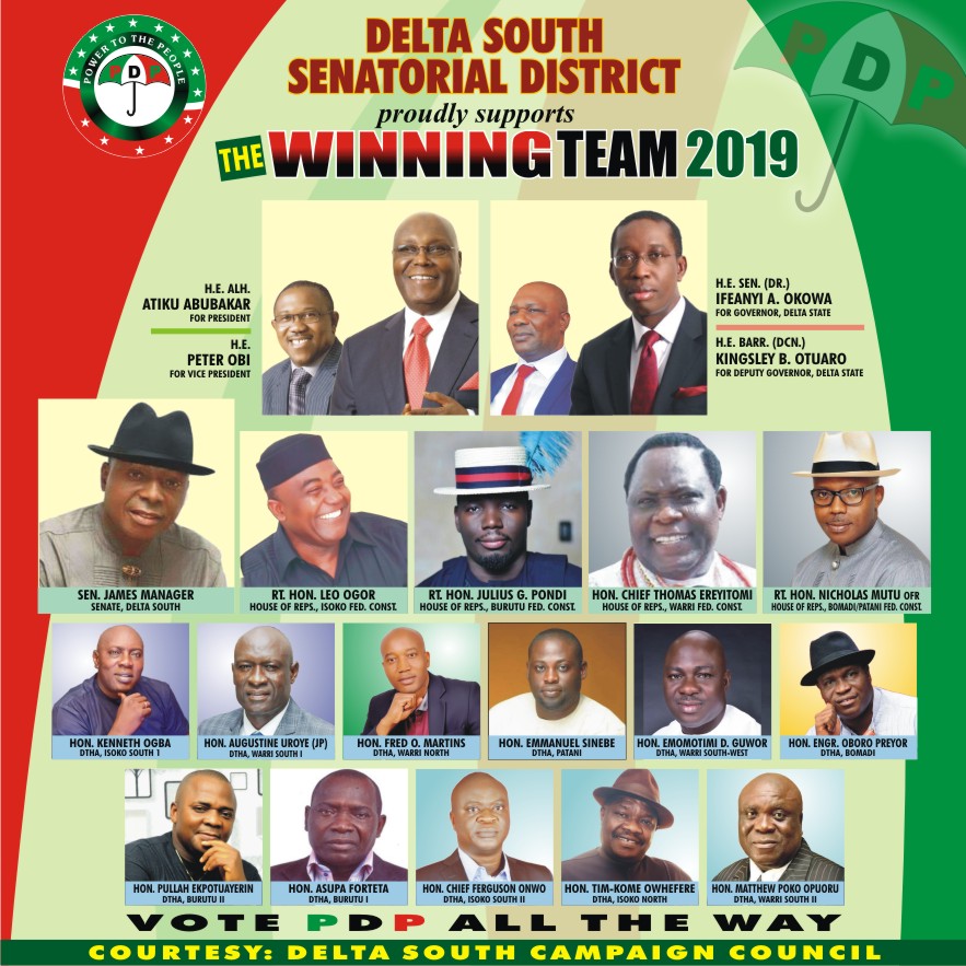 DELTA SOUTH SENATORIAL DISTRICT