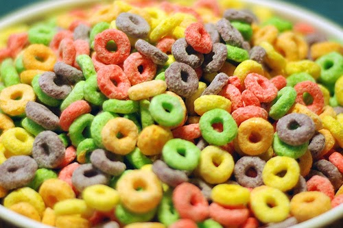 cereales desayuno comida basura chatarra azucar niños