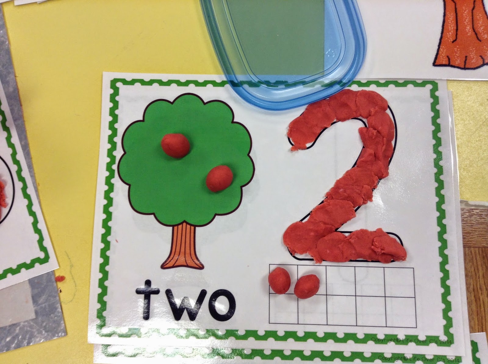 Laura's Little Learning Lab: Apple Scented Playdough