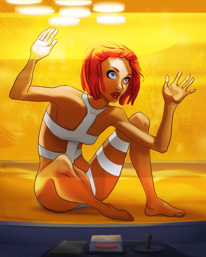 Лилу пятый элемент рисунок