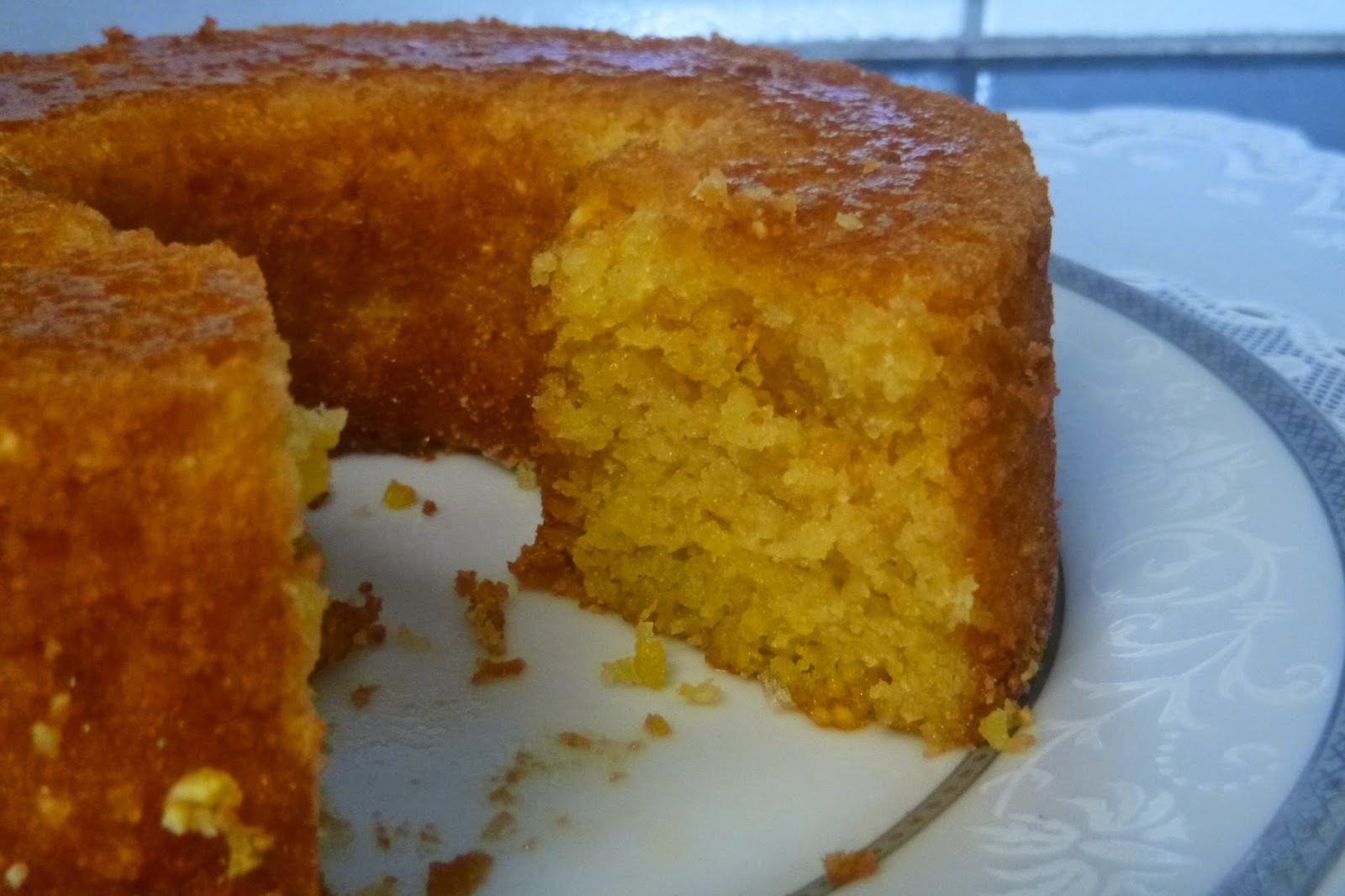 Bolo de Milho com Leite