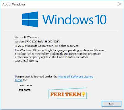 Windows 10 Fall Creators Updates - Feri Tekno