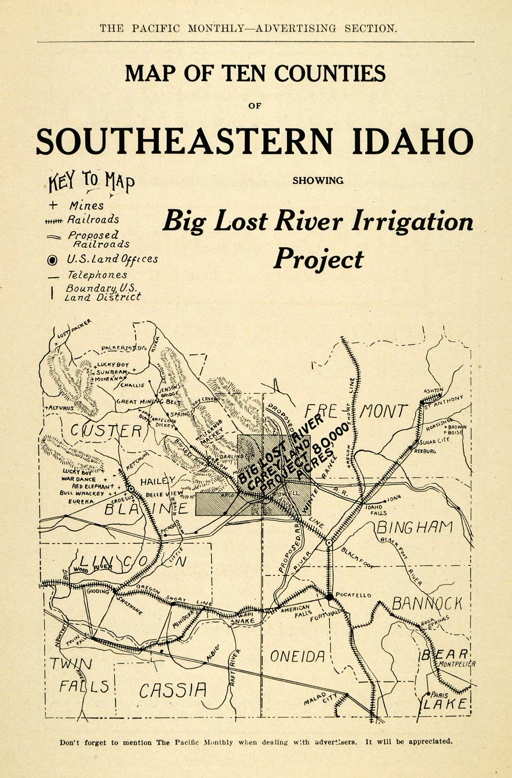 Mackay, Idaho 83251 Blast from the Past Big Lost River Irrigation