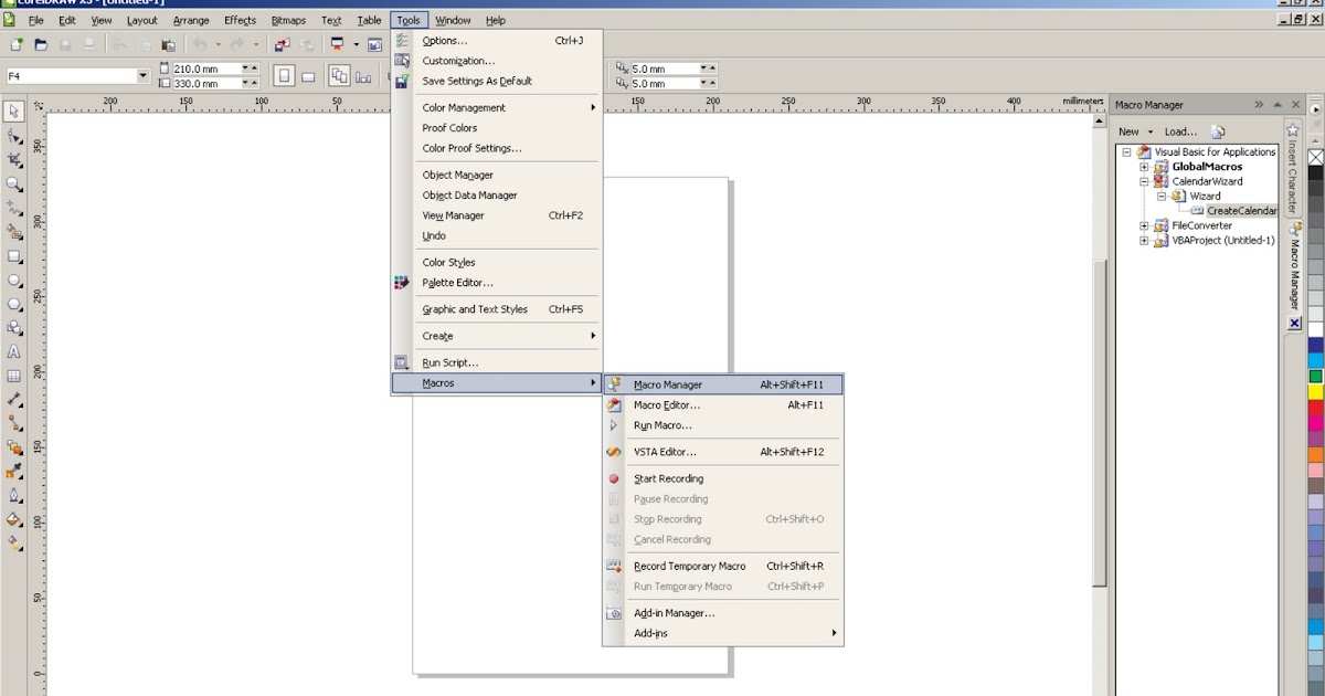 Membuat Kalender Dengan Corel Draw X5 ~ AMMIAMMAD96