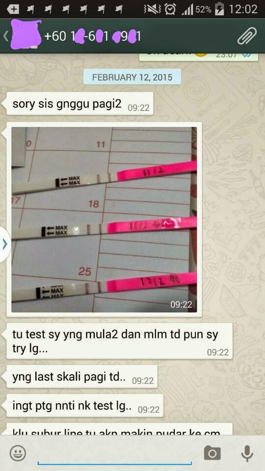 BERJAYA HAMIL DENGAN OVULATION TEST GALLERY Ovulation test kit (opk