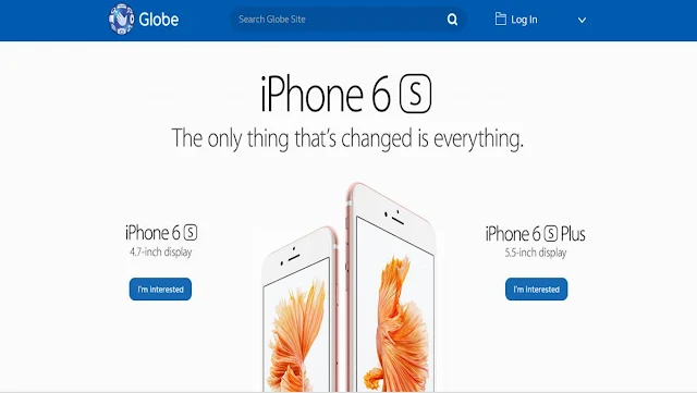 Globe launches iPhone 6s and iPhone 6s Plus Pre-Order portal for November 6 release