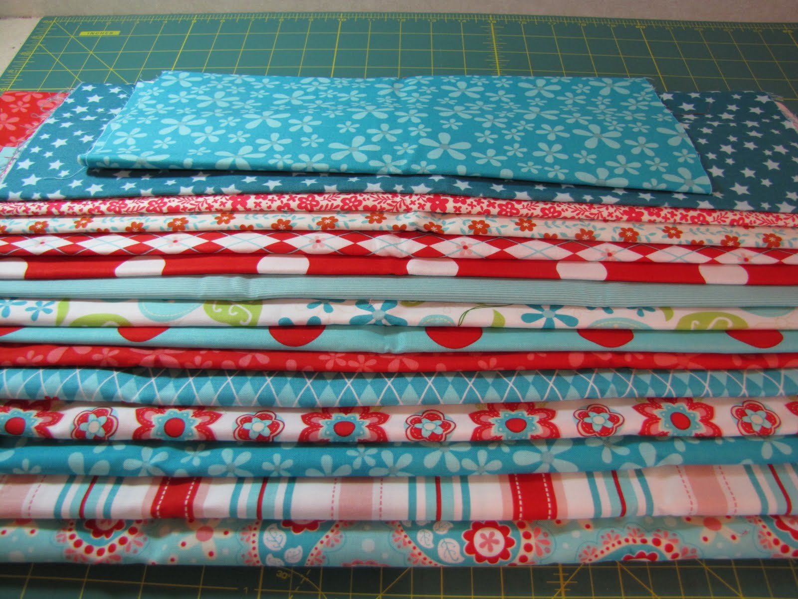 Bountiful Heirlooms Fabric Stash