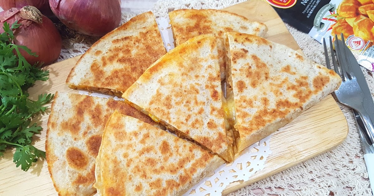 Ah Gim's Playground Curry Tuna Quesadilla