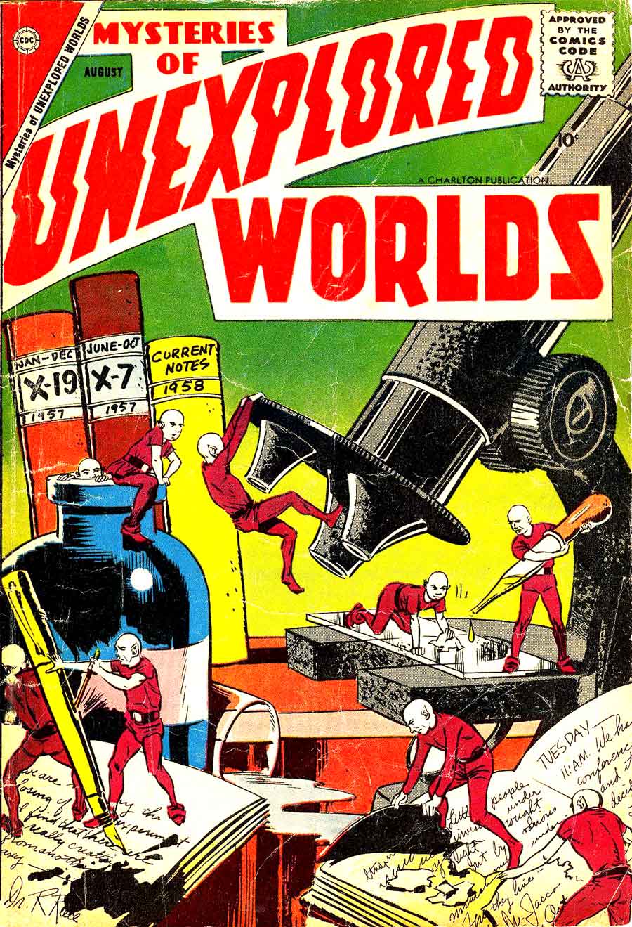 Mysteries of Unexplored Worlds #9 cover