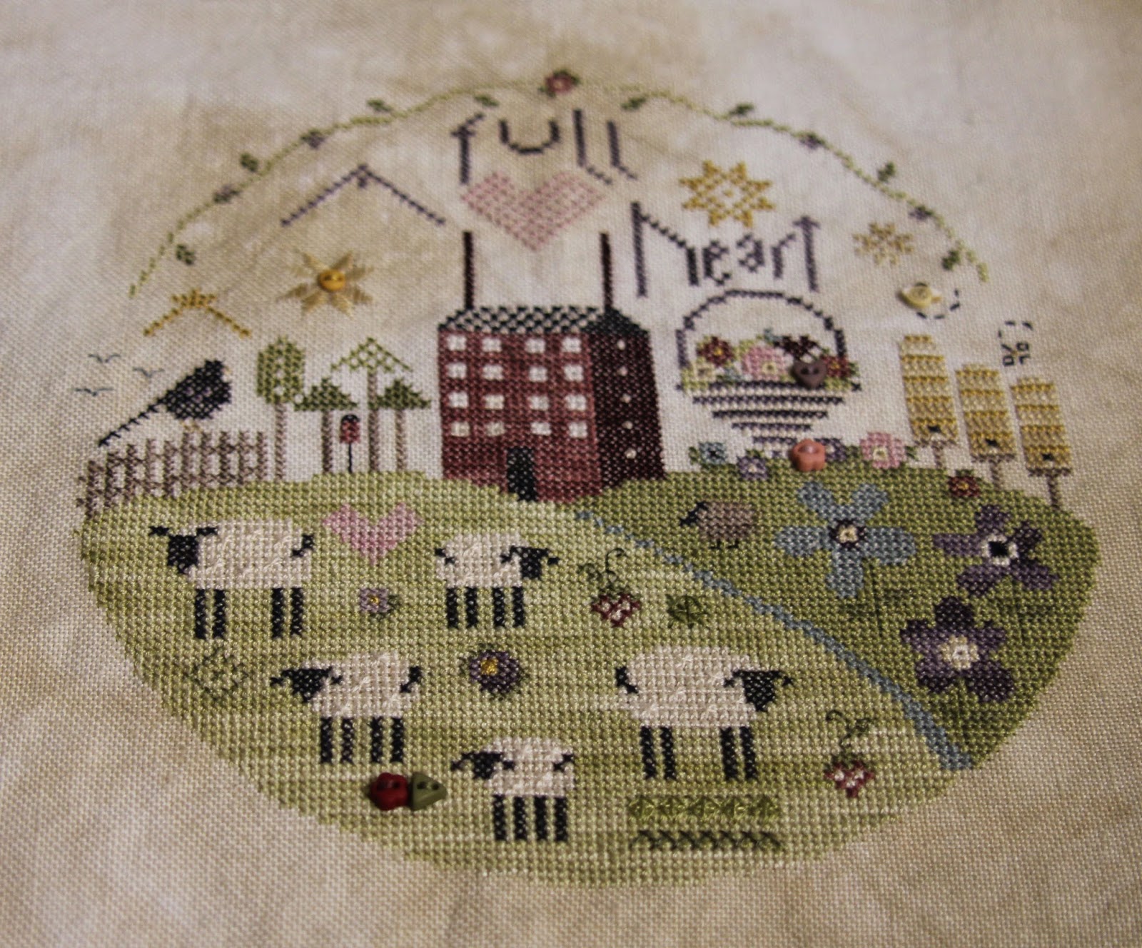 Shepherds bush вышивка схемы